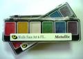 6 Colour Metallix Face Paint Appetizer