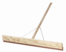 Concrete Floor Squeegee 762mm 
With Wooden Handle and Bracket
