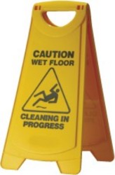 Wet Floor Sign with Handle