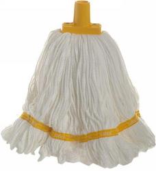 350g Premium Grade Microfibre Round Mop Head Yellow