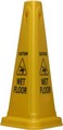 Cone Caution Sign