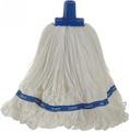 350g Premium Grade Microfibre Round Mop Head Blue