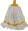 350g Premium Grade Microfibre Round Mop Head Yellow
