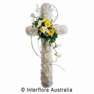 Traditional Cross with Spray
