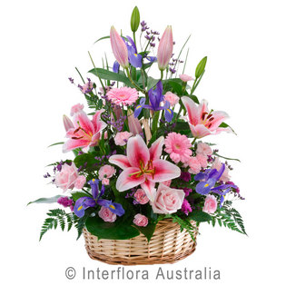 Large Traditional Wreath with Spray