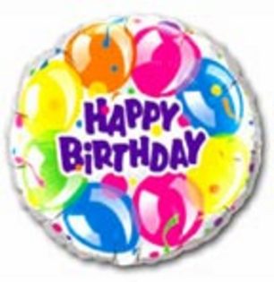 Happy Birthday Balloon