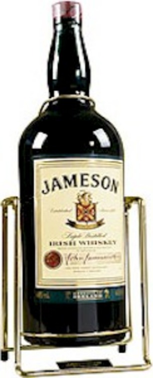 Jameson Irish Whiskey With Cradle 4.5lt Bottle