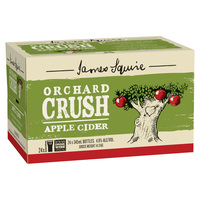 JAMES SQUIRE ORCHARD CRUSH APPLE CIDER 24 x 345ml Stbs