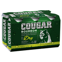 COUGAR and DRY CAN 6 PACK