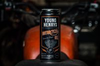 YOUNG HENRY'S 5.5% MOTOR CYCLE OIL 24 x 500ML TINNIES CARTON