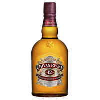 CHIVAS REGAL 12 YEAR OLD BLENDED SCOTCH WHISKEY 1 LITRE