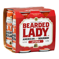 BEARDED LADY 6.5% COLA 4 PACK CANS