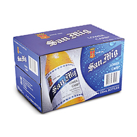 SAN MIGUEL 5% LOW CARB 24CTN X 330ML STUBBIES