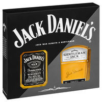 JACK DANIEL'S 200ML and GENTLEMAN JACKS 200ML GIFT PACK