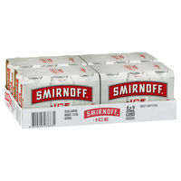 SMIRNOFF ICE RED 24 x 375ML CANS