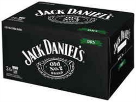 JACK DANIELS and DRY STB 330ML 24