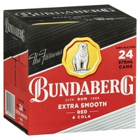 BUNDABERG RED CUBE 24 X 375ML CANS