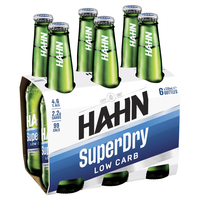HAHN SUPER DRY STB 6 pack