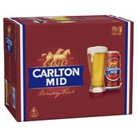CARLTON MID CANS BLOCK 30 CANS