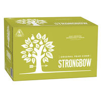 STRONGBOW PEAR CIDER 24 x 355ML STUBBIES