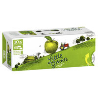 LITTLE GREEN CIDER 10 PACK CANS 375ML