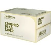 MONTEITH CRUSHED PEAR CIDER 24 x 330ML STUBBIES