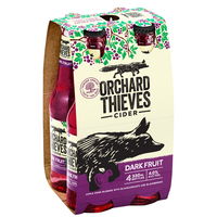 ORCHARD THIEVES DARK FRUIT CIDER 4 x 330ML STUBBIES