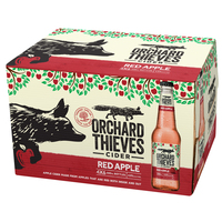ORCHARD THIEVES RED APPLE CIDER 24 x 330ML STUBBIES