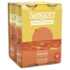 SUNGAZER FRUITY BEER MANGO 4 PACK x 300ML CANS
