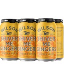 WILSON BREWING SHIVER ME GINGERS GINGER BEER 6 PACK x CANS 375ML