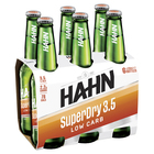 HAHN SUPER DRY 3.5% 6 PACK STUBBIES