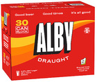 ALBY DRAUGHT 4.2% 30 x CANS BLOCK