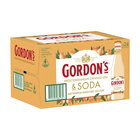 GORDONS MEDITERRANEAN ORANGE GIN and SODA 24 x 330ML STUBBIES