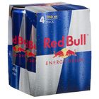 RED BULL CANS 250ml CANS - 4 PACK