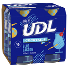UDL COCKTAILS BLUE LAGOON 4 PACK x 375ML CANS