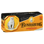 BUNDABERG OP 6.0% and COLA 10 PACKS 375ML CANS