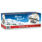 CANADIAN CLUB and COLA 10 PACKS 375ML CANS