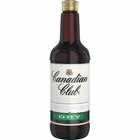 CANADIAN CLUB and DRY 12 x 500ml BOTTLES