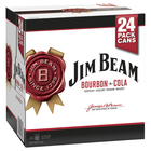 JIM BEAM and COLA  24 x 375ML CANS CUBE