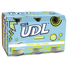 UDL LEMON LIME and SODA 6 x 375ML CANS