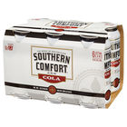 SOUTHERN COMFORT and COLA 6 x 375ML CANS