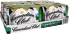 CANADIAN CLUB and DRY 24 x 375ML CANS