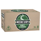 MERCURY DRY 24 X 375ML STUBBIES