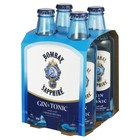 BOMBAY GIN and TONIC 5.4% 4 x 275ML STUBBIES