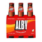 ALBY DRAUGHT 4.2% 6 PACK x 330ML STUBBIES