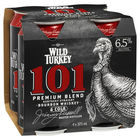 WILD TURKEY 101 and COLA 6.5% 4 x 375ML CANS