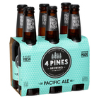 4 PINES PACIFIC ALE STUBBIES 6 PACK x 330ML STBS