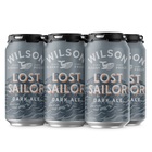 WILSON BREWING 5.3% LOST SAILOR DARK ALE 6 PACK x CANS 375ML