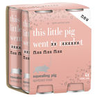 SQUEALING PIG SRITZED ROSE CANS 250ML 4 PACKS