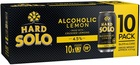 HARD SOLO 10 PACKS x 375ML CANS